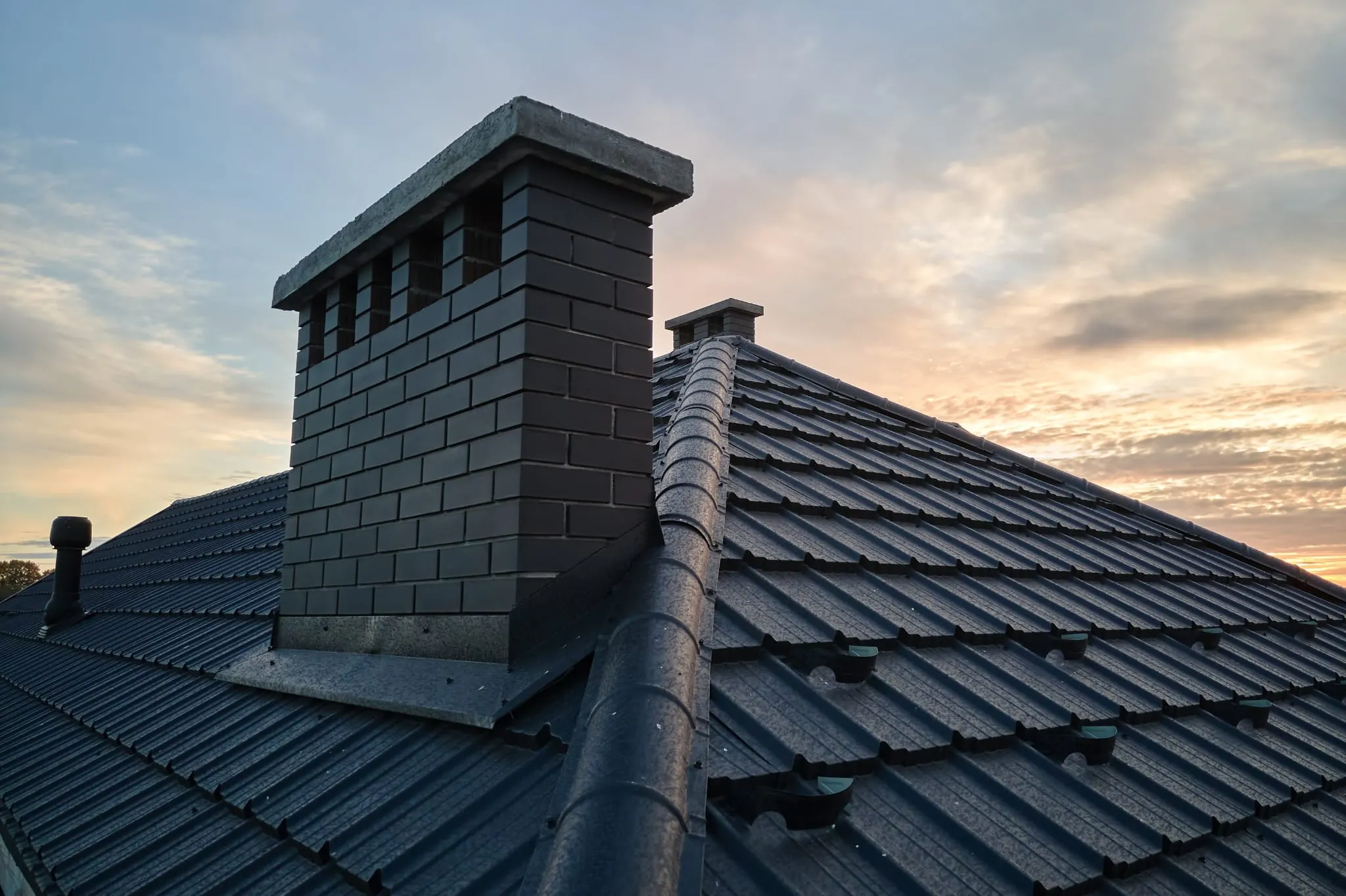 Grey Pitched Roof